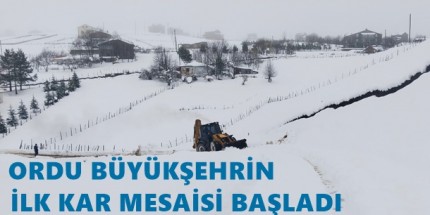 Yüksek Kesimlerde Ekipler Sahada Yoğun Mesai Yürütüyor